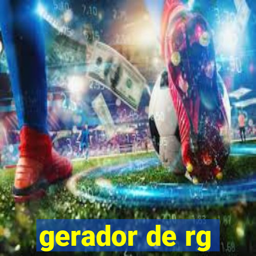 gerador de rg